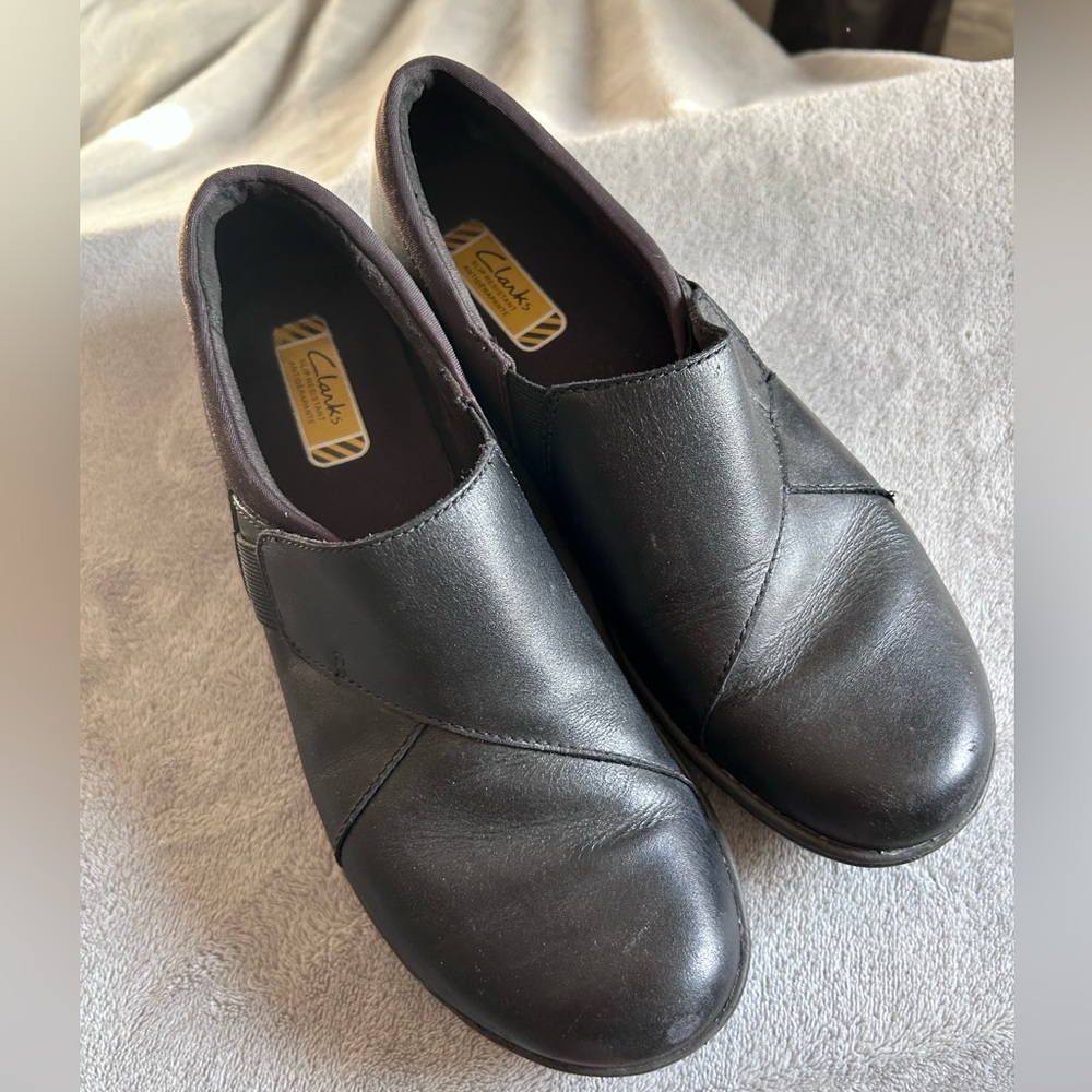 Clarks Grasp slip resistant loafers